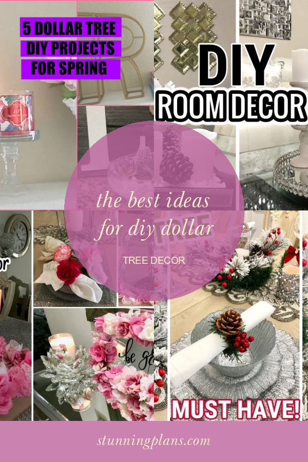 The Best Ideas for Diy Dollar Tree Decor - Home, Family, Style and Art